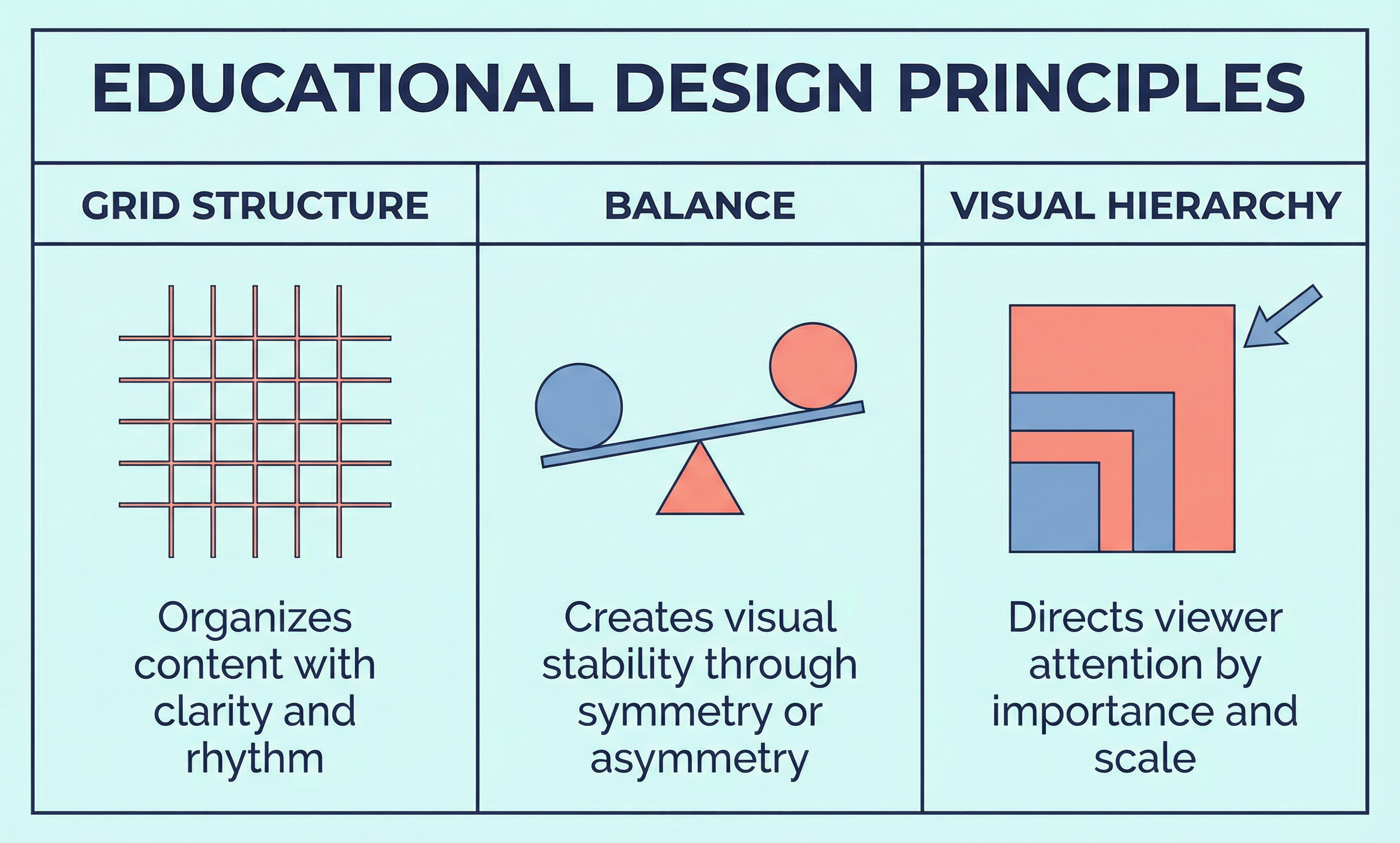 Композиция и визуальная иерархия в дизайне