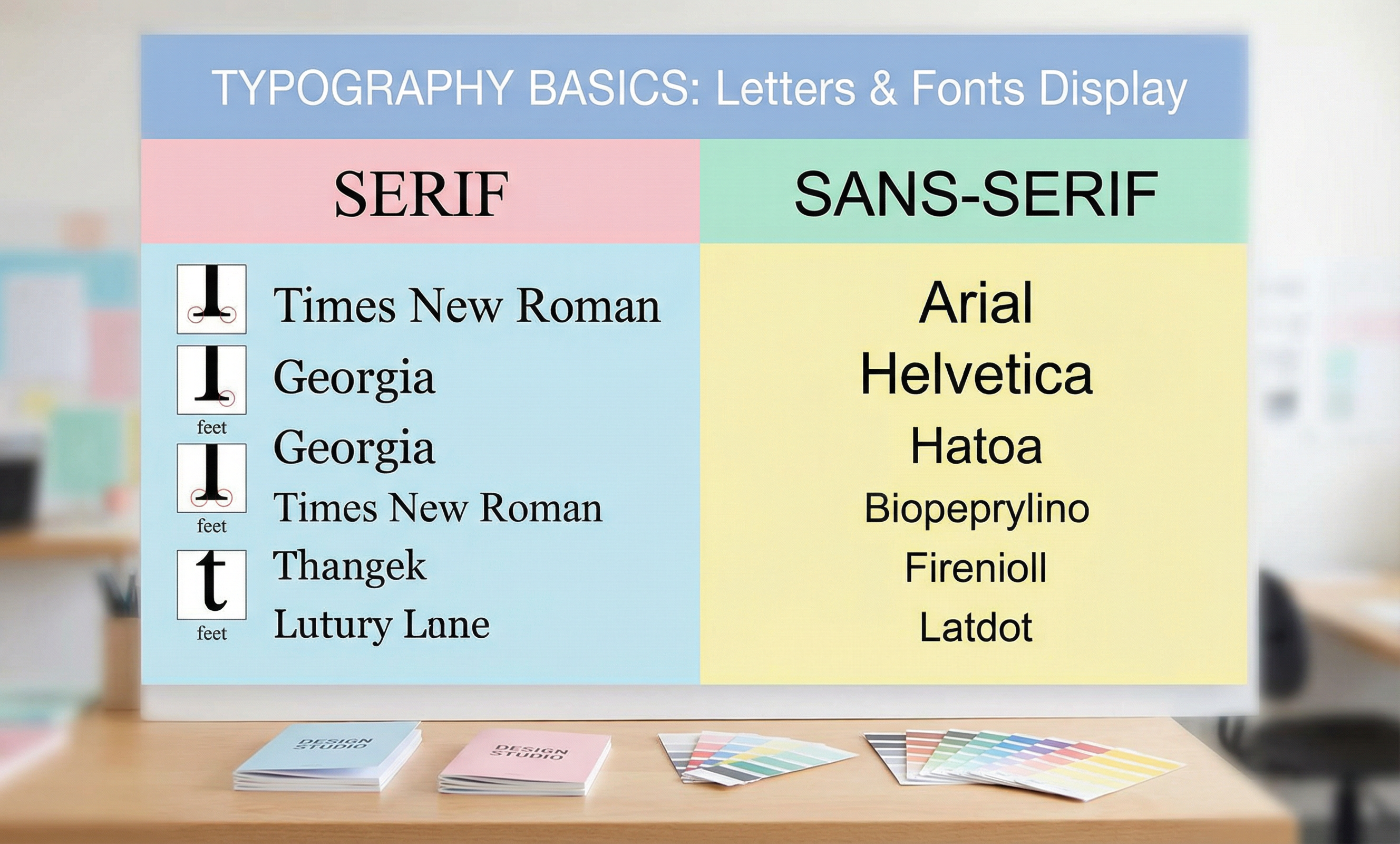 Основы типографики и работа со шрифтами